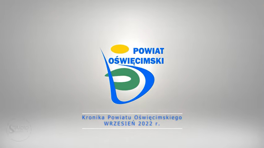 Grafika z napisem Kronika Powiatu Oświecimskiego wrzesień 2022