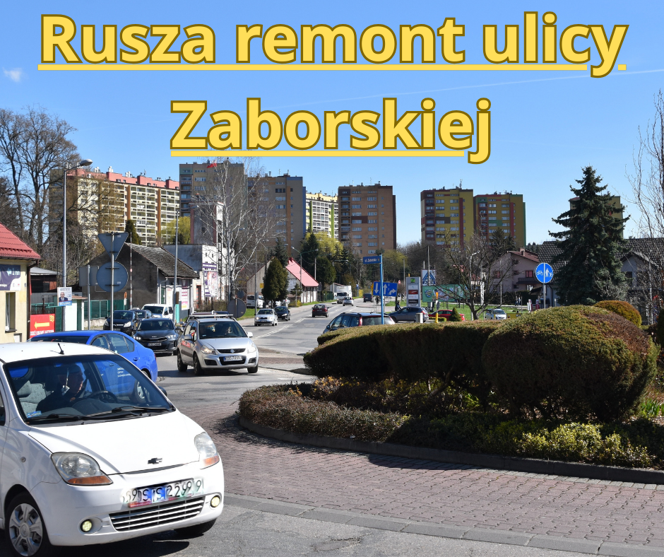 Od 22 kwietnia utrudnienia w ruchu na ul. Zaborskiej
