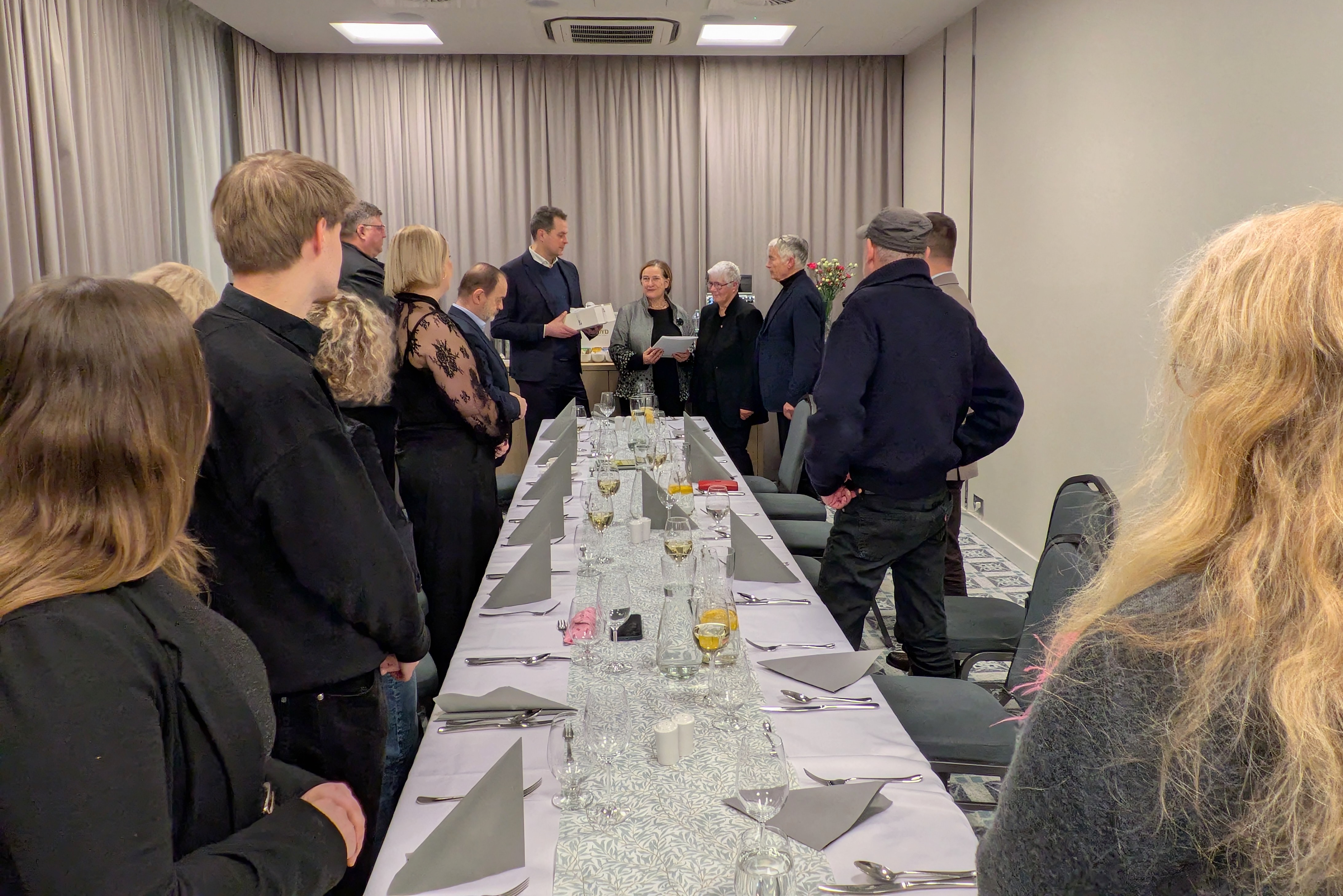 Pożegnalna kolacja w Oświęcimiu z udziałem Marese Hoffmann