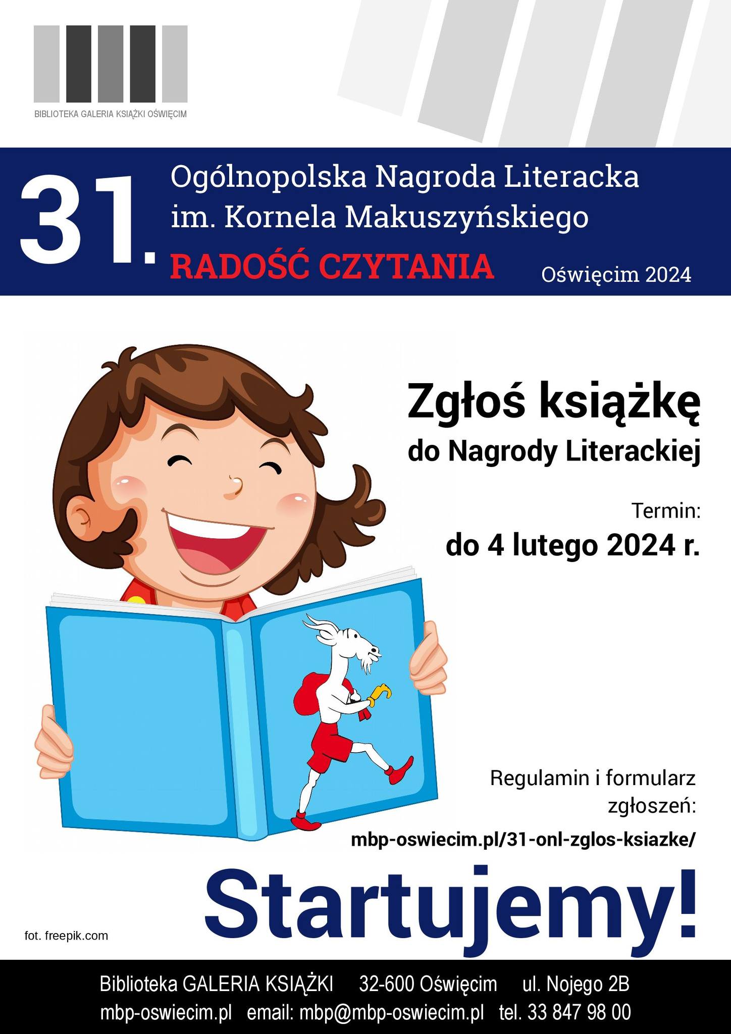 Powalczą o statuetkę Koziołka Matołka i uznanie młodych czytelników