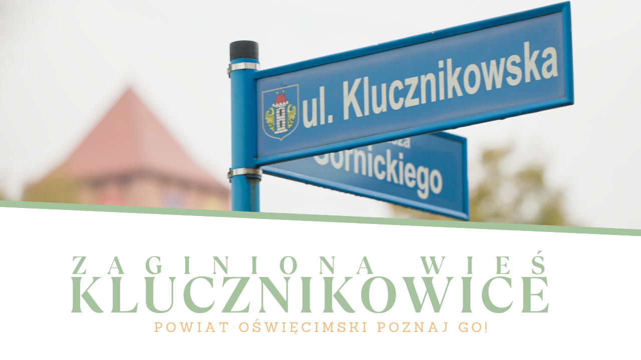 Grafika z oznaczeniem ulicy Klucznikowskiej w Oświęcimiu