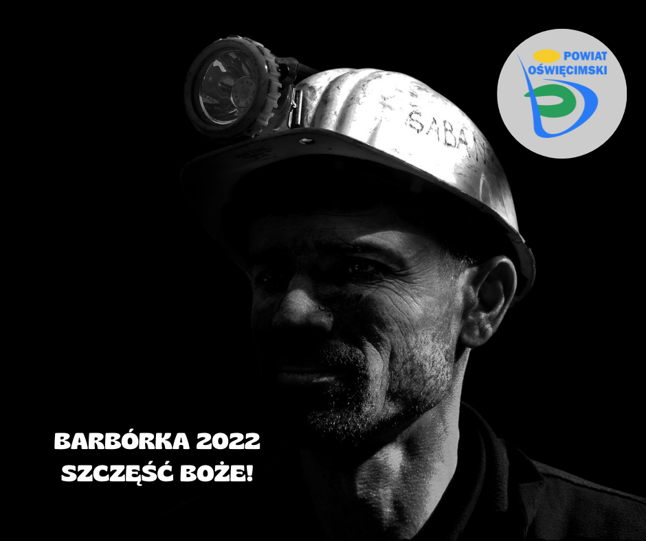 na zdjęciu na ciemntm tle twarz umorusanego górnika.
