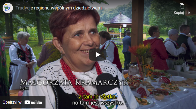 Film YouTube Tradycje regionu wspólnym dziedzictwem