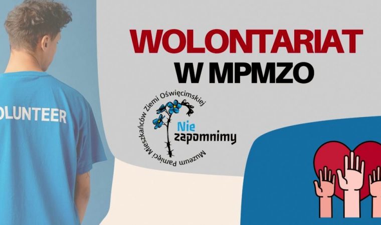 Plakat promujący wolontariat