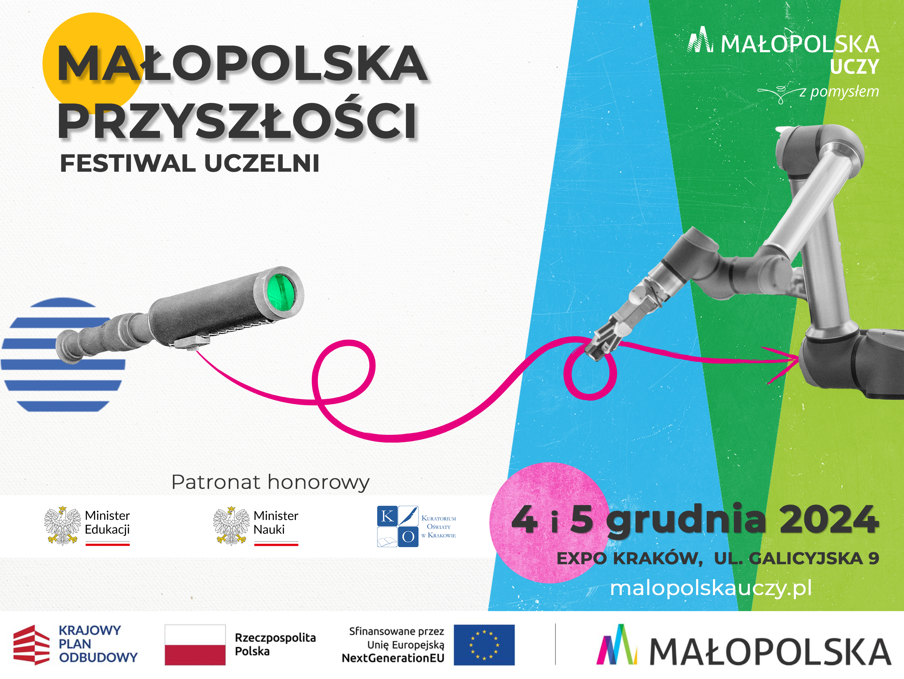 Grafika informująca o festiwalu