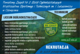 Informacja o kierunkach w szkole ponadpodstawowej prowadzonej przez Powiat Oświęcimski.