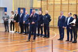 Powitanie uczestników turnieju przez wicestarostę