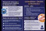 Wskazówki dotyczące przyjmowania tabletek z jodem.