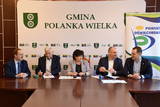 Sygnatariusze umowy podpisanej w Polance