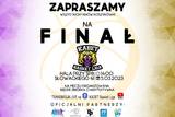 Plakat informujący o finale koszykarskich zmagań w Szkole Podstawowej nr 8 w Oświęcimiu i towarzyszącej wydarzeniu zbiórce na rzecz małej Zosi
