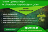 Informacja o kierunkach w szkole ponadpodstawowej prowadzonej przez Powiat Oświęcimski.