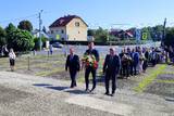 Delegacja Powiatu Oświęcimskiego: (od lewej) Jerzy Mieszczak, Paweł Kobielusz, Piotr Śreniawski