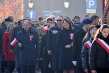 Osoby na 103. rocznicy odzyskania przez Polskę Niepodległości
