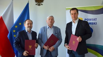 Obraz główny aktualności o tytule Rusza remont traktów zniszczonych przez żywioł 