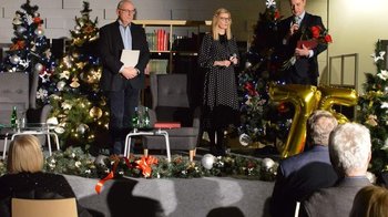 Obraz główny aktualności o tytule Jubileusz miejskiej i powiatowej książnicy 