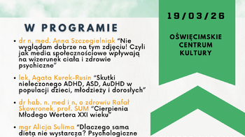 Obraz główny aktualności o tytule Wszystko zaczyna się w głowie – spotkanie z psychiatrią 
