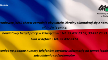 Obraz główny aktualności o tytule Інформаційний пункт для громадян та роботодавців України 