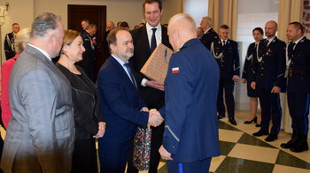 Obraz główny aktualności o tytule Piotr Dziekanowski nowym komendantem powiatowym Policji 