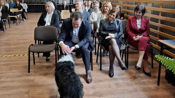 Obraz główny aktualności o tytule Święto weterynarii w powiatowej „Szóstce” 