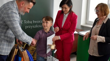 Obraz główny aktualności o tytule Podsumowanie konkursu „Bezpiecznie na wsi mamy...” 