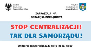 Obraz główny aktualności o tytule Dyskusja o roli samorządów 