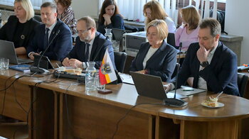 Obraz główny aktualności o tytule Zarząd Powiatu z wotum zaufania i absolutorium za 2025 rok 