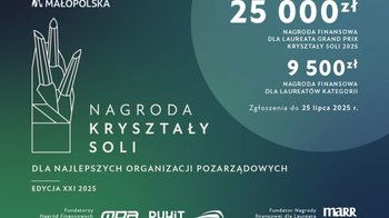 Obraz główny aktualności o tytule Kryształy Soli dla wyróżniających się osób i organizacji 