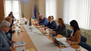 Obraz główny aktualności o tytule Obradowała Powiatowa Rady Rynku Pracy 