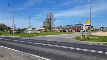 Obraz główny aktualności o tytule Utrudnienia w rejonie DK 44 ul. Fabryczna i ul. Unii Europejskiej w Oświęcimiu 