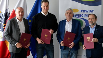 Obraz główny aktualności o tytule Rusza rozbudowa drugiego odcinka drogi powiatowej w Polance Wielkiej 
