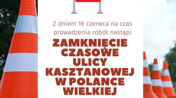 Obraz główny aktualności o tytule Zmiana organizacji ruchu - Polanka Wielka 