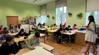 Obraz główny aktualności o tytule „Ekopracownia - zielone serce szkoły” w Szkole Podstawowej Nr 2 w Osieku 