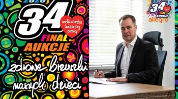 Obraz główny aktualności o tytule Zlicytuj dzień w fotelu Starosty Oświęcimskiego i graj z WOŚP 2026! 