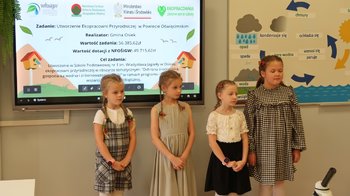 Obraz główny aktualności o tytule Ekopracownia w ZSP NR 1 w Osieku otwarta! 