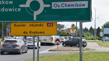 Obraz główny aktualności o tytule Krajowa 44 w stolicy powiatu wymaga częściowej przebudowy 