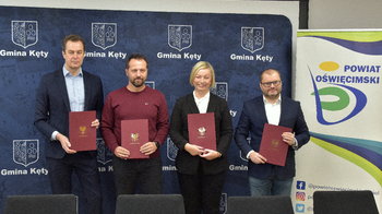 Obraz główny aktualności o tytule Bezpieczniej na drodze powiatowej w Bulowicach 
