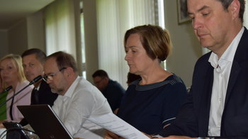 Obraz główny aktualności o tytule Zarząd Powiatu z wotum zaufania i absolutorium 