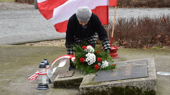 Obraz główny aktualności o tytule Upamiętnili wyzwolenie Brzeszcz spod niemieckiej okupacji 
