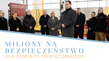 Obraz główny aktualności o tytule Nowoczesny sprzęt dla służb i instytucji. Inwestycja w bezpieczeństwo powiatu 