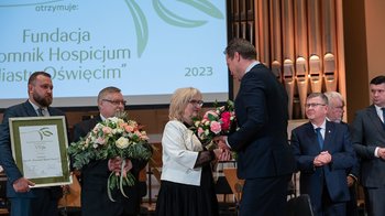 Obraz główny aktualności o tytule Veritatis Splendor dla Fundacji „Pomnik - Hospicjum Miastu Oświęcim” 