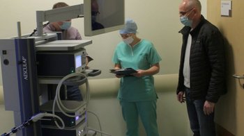 Obraz główny aktualności o tytule Powiat dofinansował zakup nowoczesnego zestawu laparoskopowego dla szpitala 