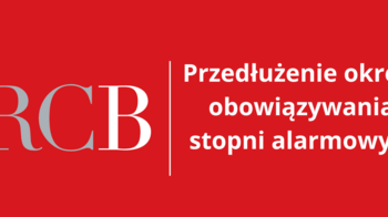 Obraz główny aktualności o tytule Przedłużenie okresu obowiązywania stopni alarmowych do 28 lutego 2025 r. 