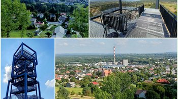 Obraz główny aktualności o tytule Kolejna atrakcja w naszym powiecie. Wieża widokowa w Chełmku już otwarta! 