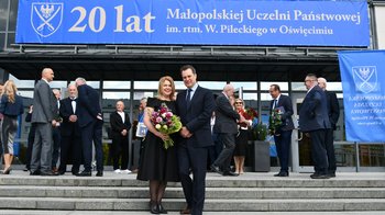 Obraz główny aktualności o tytule Jubileusz Małopolskiej Uczelni Państwowej w Oświęcimiu 