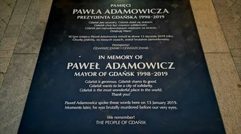 Obraz główny aktualności o tytule Mija trzecia rocznica śmierci Prezydenta Miasta Wolności 