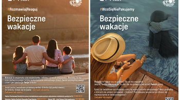 Obraz główny aktualności o tytule Kampania „Bezpieczne wakacje”. #WcoSięNiePakujemy 