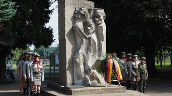 Obraz główny aktualności o tytule 80. rocznica założenia podobozu Jawischowitz 