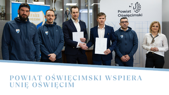 Obraz główny aktualności o tytule Kolejny mocny sygnał wsparcia dla hokeja w Oświęcimiu! 