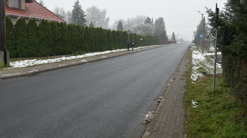 Obraz główny aktualności o tytule Zakończono przebudowę powiatowego traktu w Brzezince 