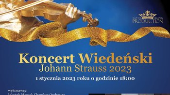 Obraz główny aktualności o tytule Koncert Wiedeński - Johann Strauss 2023 